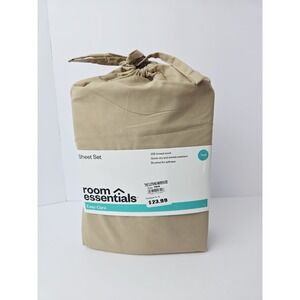 Room Essentials Target Sheet Set Twin NWT Easy Care